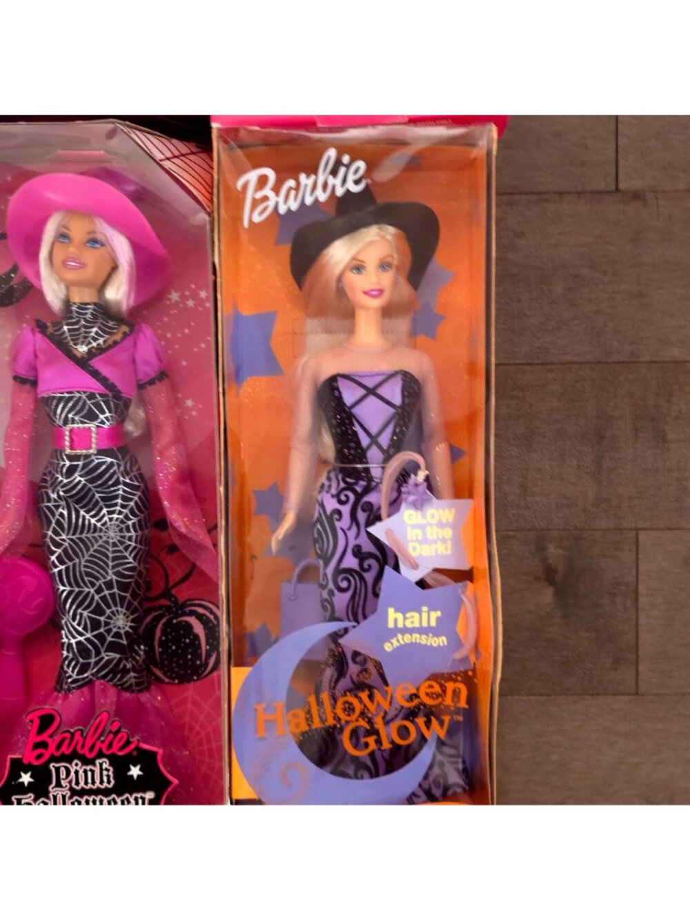 New Barbie Halloween Doll Lot Enchanted Glow Fashion Spell Pink Witch NRFB - Picture 12 of 16